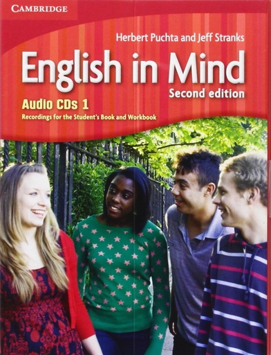 [9780521188685] ENGLISH IN MIND 1 AUDIO CDS (3) (2ND ED)