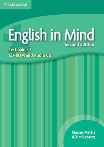 [9780521136846] ENGLISH IN MIND 2 TESTMAKER AUDIO CD-ROM (2ND ED)