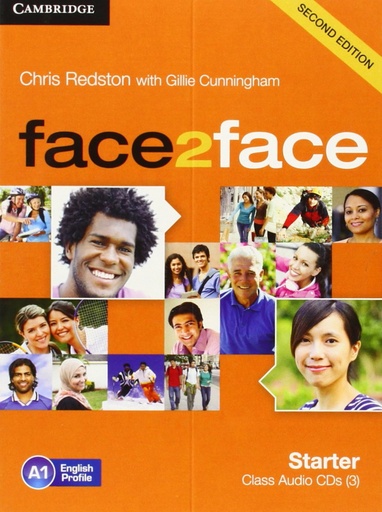 [9781107621688] FACE2FACE STARTER CLASS AUDIO CDS (3) (2ND ED)