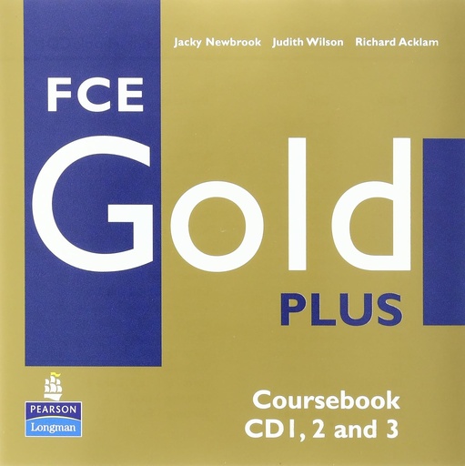 [9781405848732] FCE GOLD PLUS CLASS AUDIO CDS (3)
