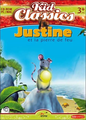 [3505373132336] JUSTINE & LA PIRRE DE FEU CD-ROM PC/MAC (+3ANS)