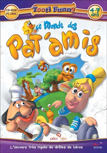[3505373125567] LE MONDE DES PAT À MIS CD-ROM PC/MAC (4-7 ANS)