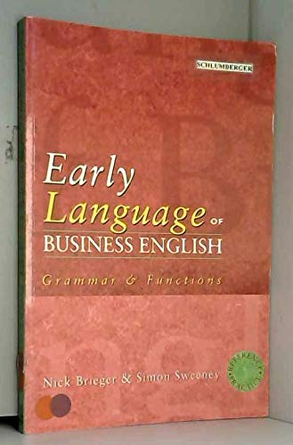 [0135705401] EARLY LANGUAGE OF BUSINESS ENGLISH