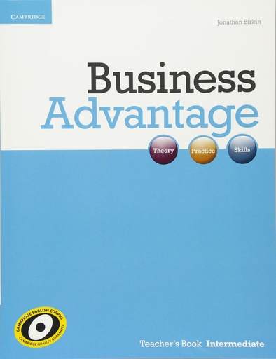[9781107637702] BUSINESS ADVANTAGE INTERMEDIATE TBK+DVD